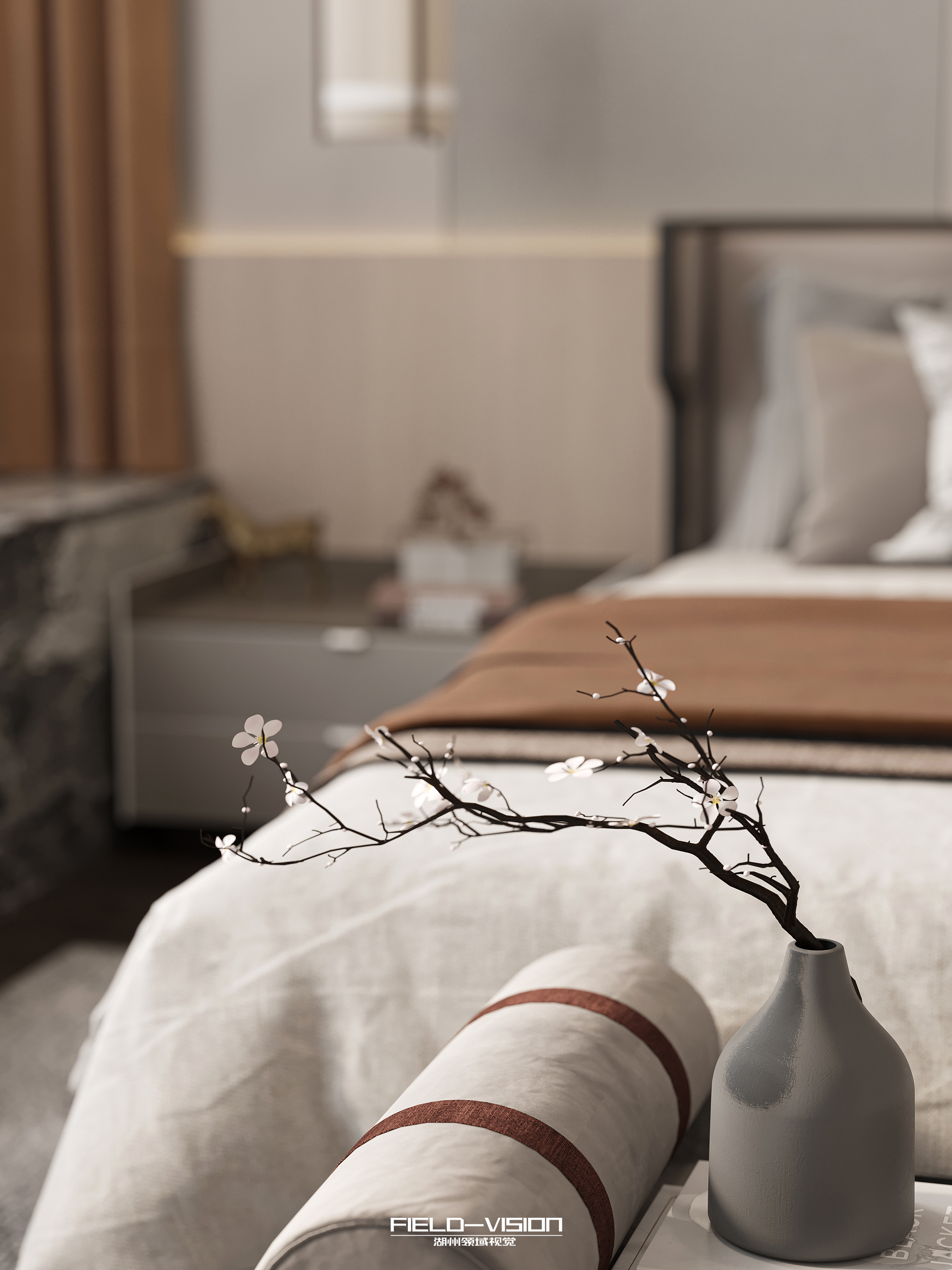 中式大平层室内设计-34