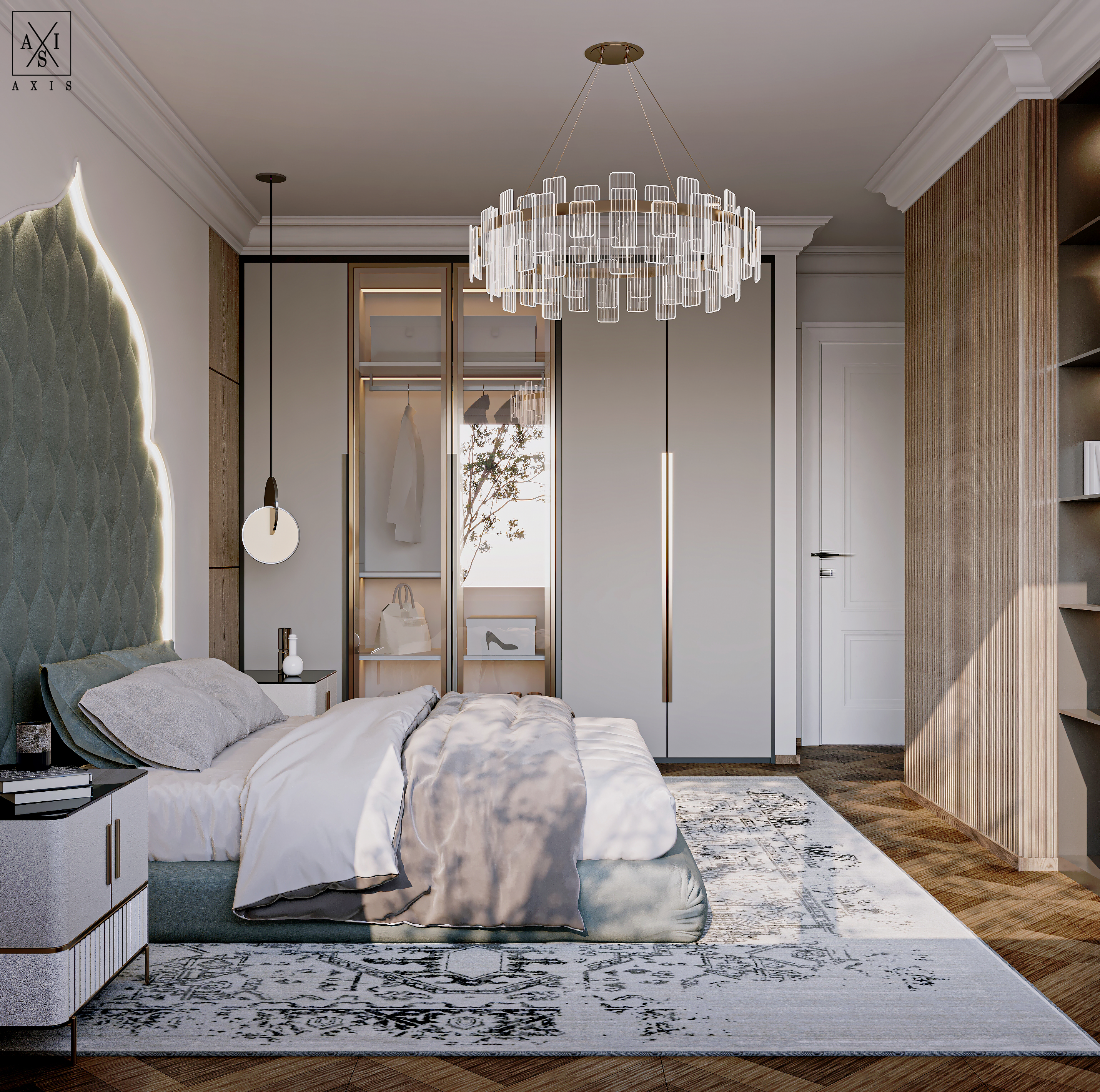 伊斯兰卧室设计丨埃及丨Axis Architects-7