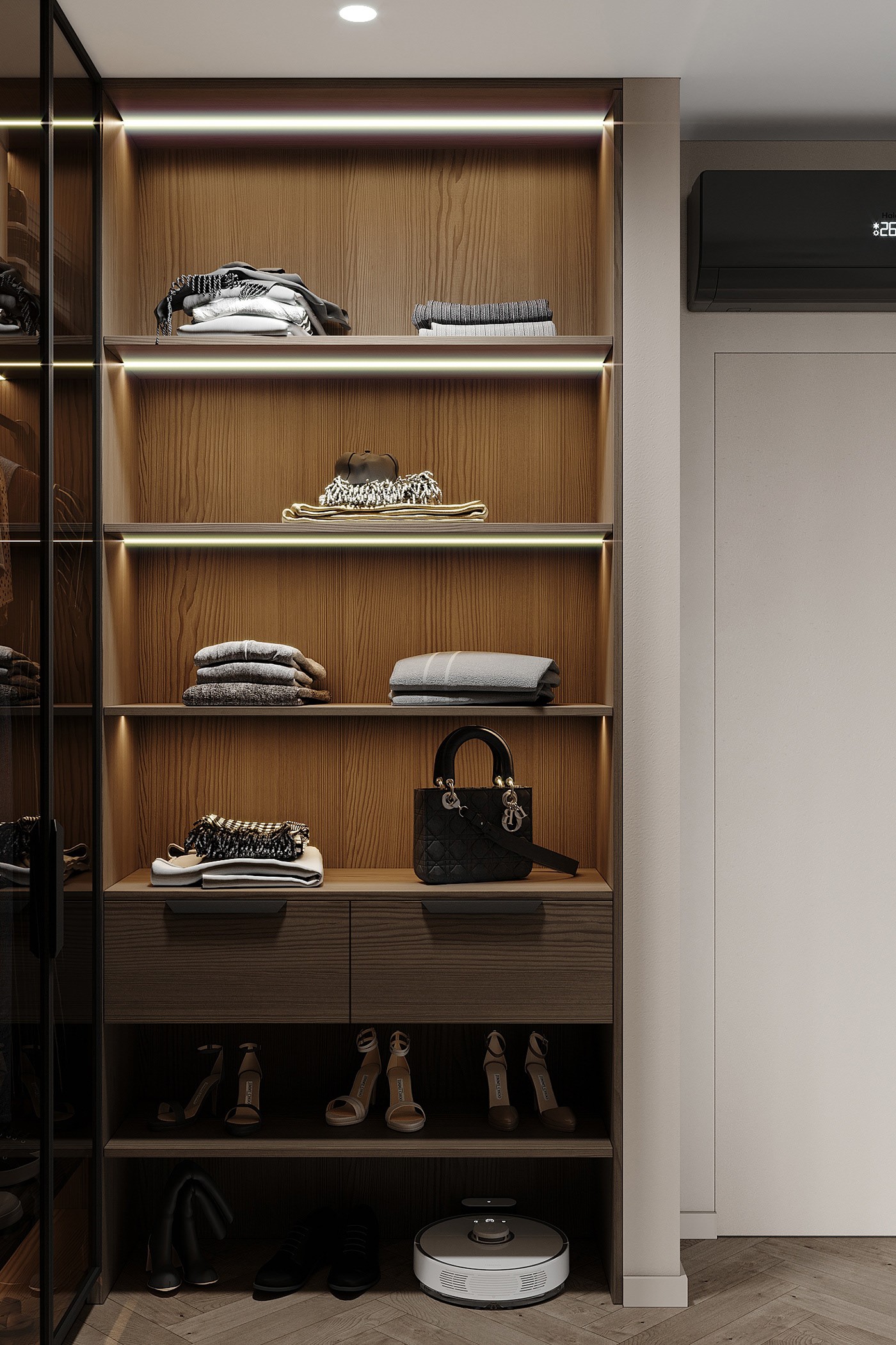 87㎡简约风住宅设计 超细腻的质感！-14