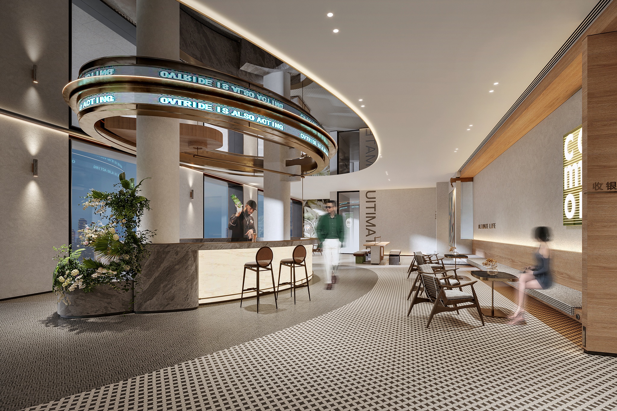 南昌中海·寰宇天下售楼处丨中国南昌丨柘壹设计Z ONE⁺-43