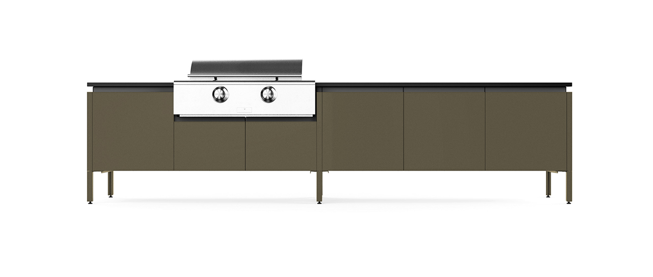 三大品牌联手推出 13 款大胆色彩户外厨房-30