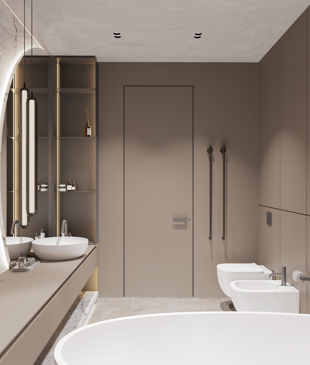 自然裸色舒适公寓-35