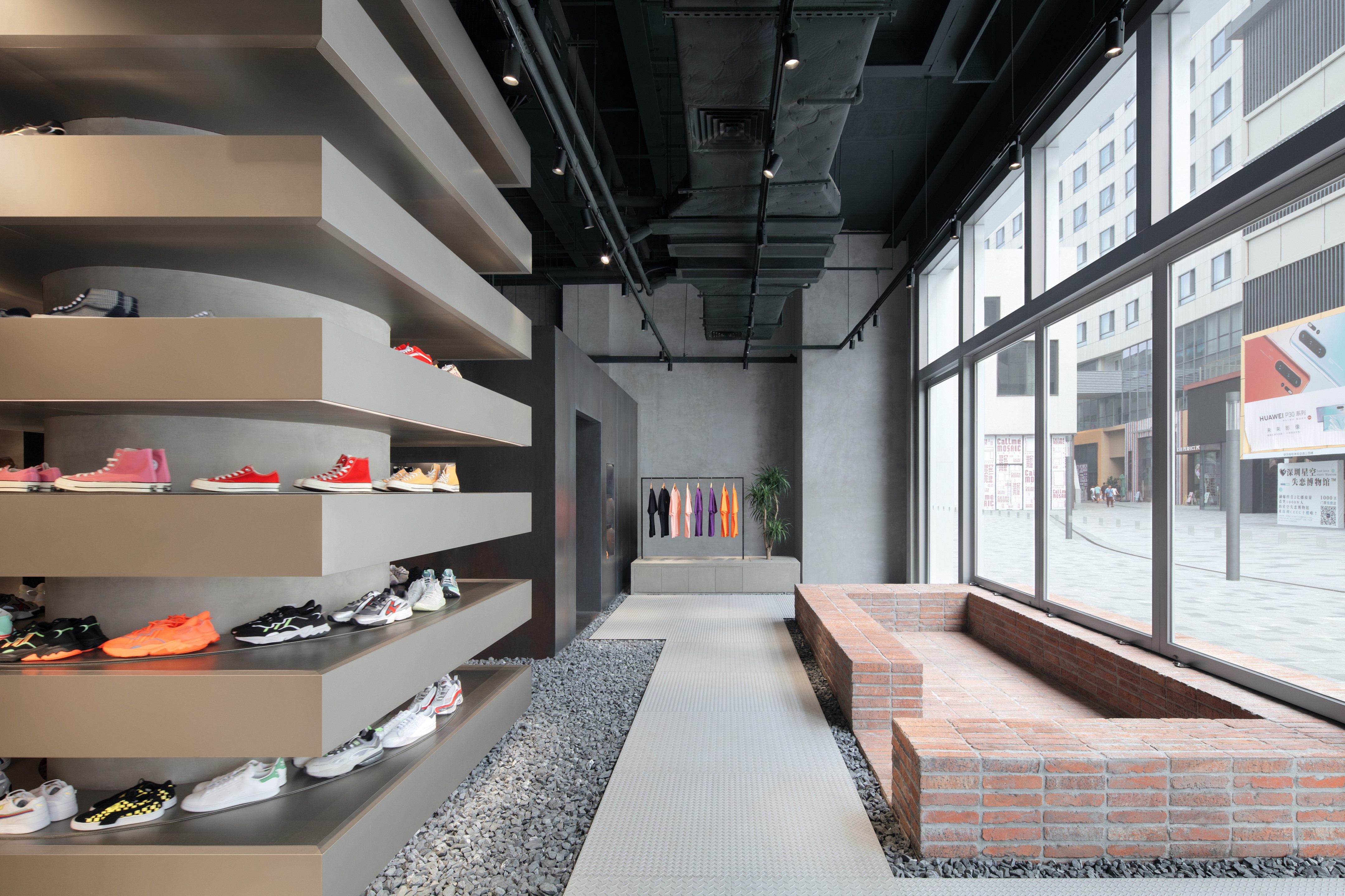 中国深圳大山顶DOE Store服装店(青山周平)B.L.U.E. Architecture Studio设计-0