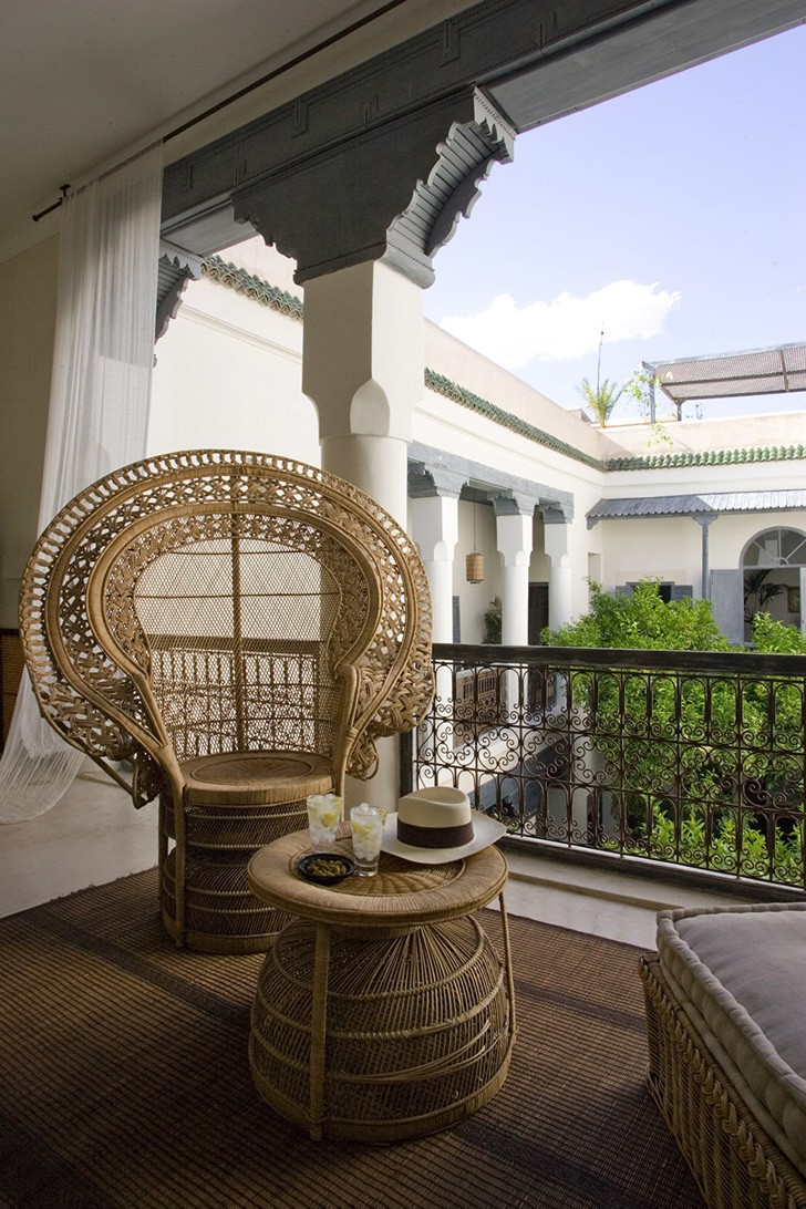 摩洛哥马拉喀什殖民别墅的欧亚设计魅力-11