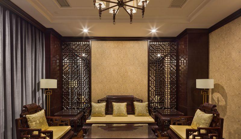 瑞南会所 | 新中式风格的巧妙布局与视觉冲击-17
