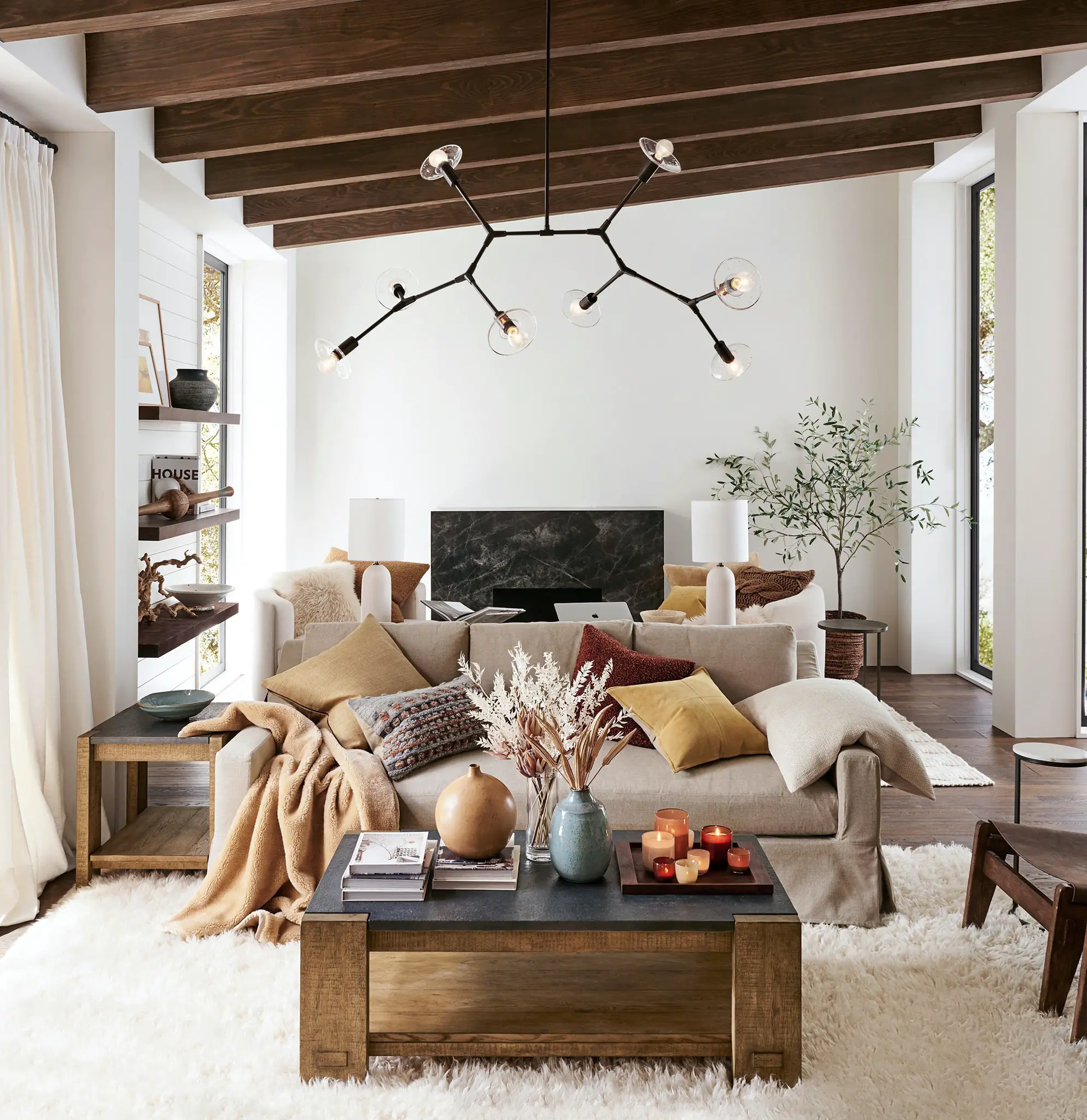 秋日温馨家居设计,Pottery Barn 带你探索-1