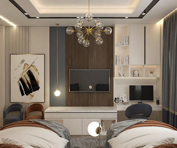 Shop Drawing For Boy & Girl Room-8