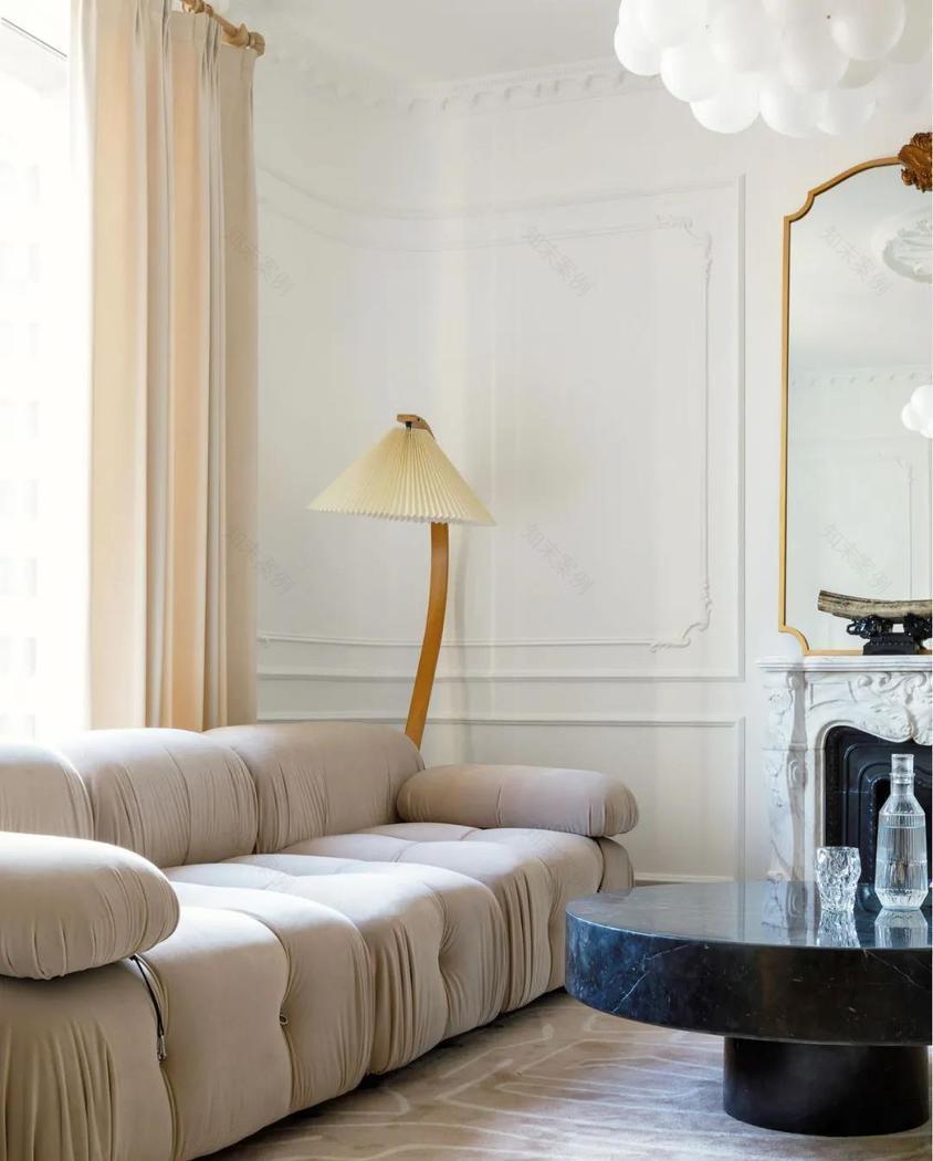 法式旋转楼梯公寓-13