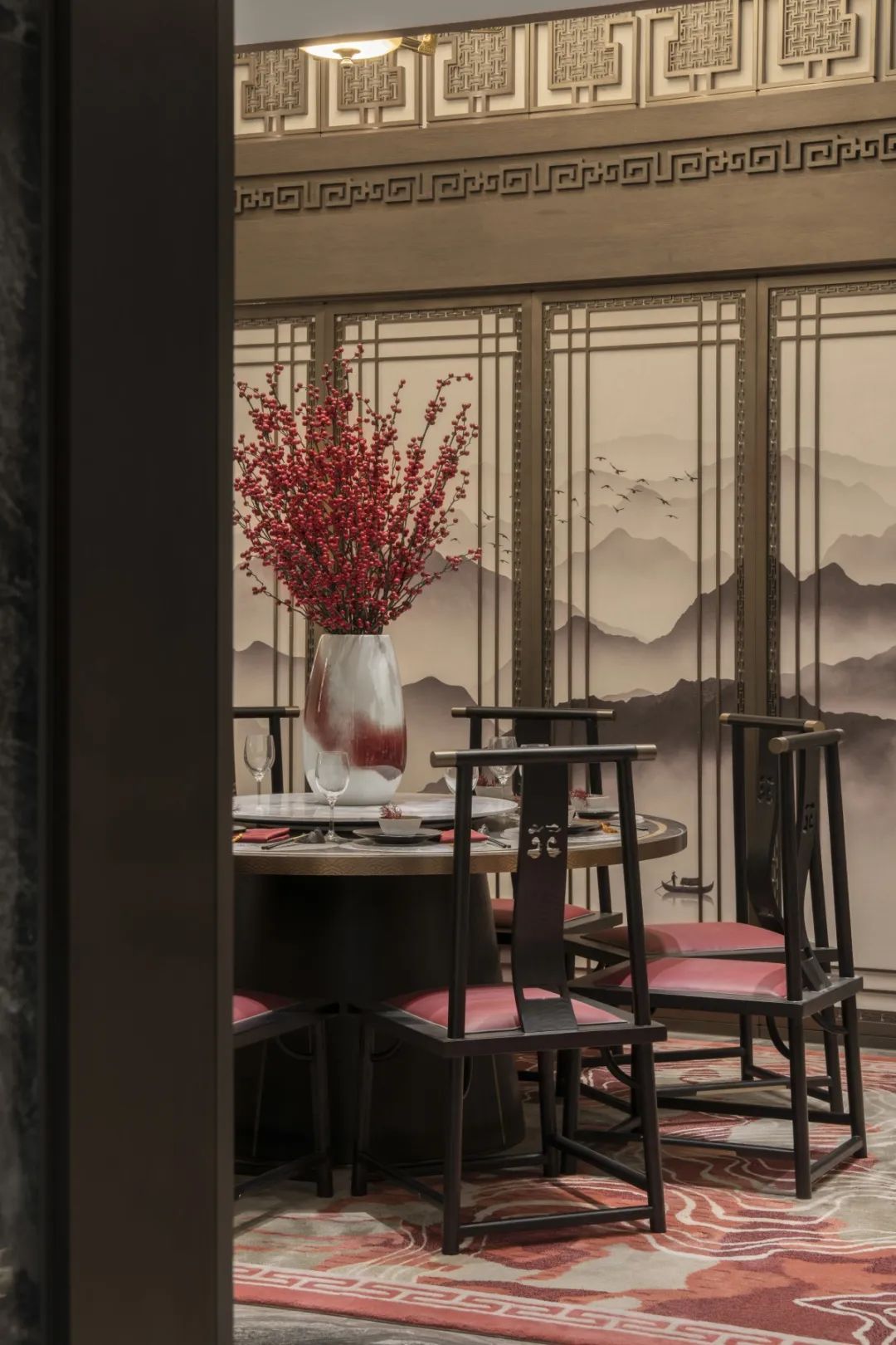 盛唐诗意,现代中式住宅设计丨中国宁波丨一然设计（上海,北京,深圳,沈阳）-8