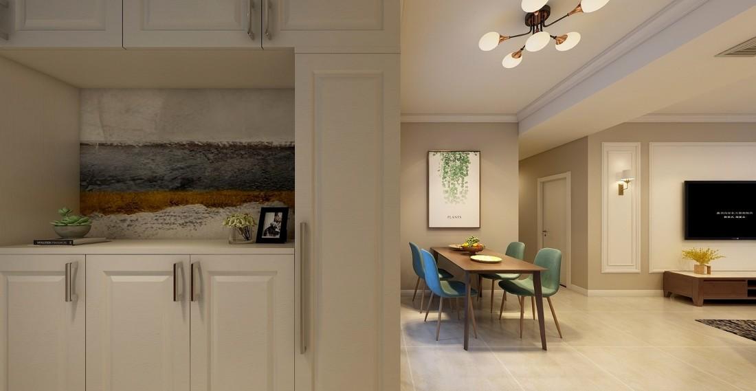 万达文旅城 125 平现代简约家居设计-12