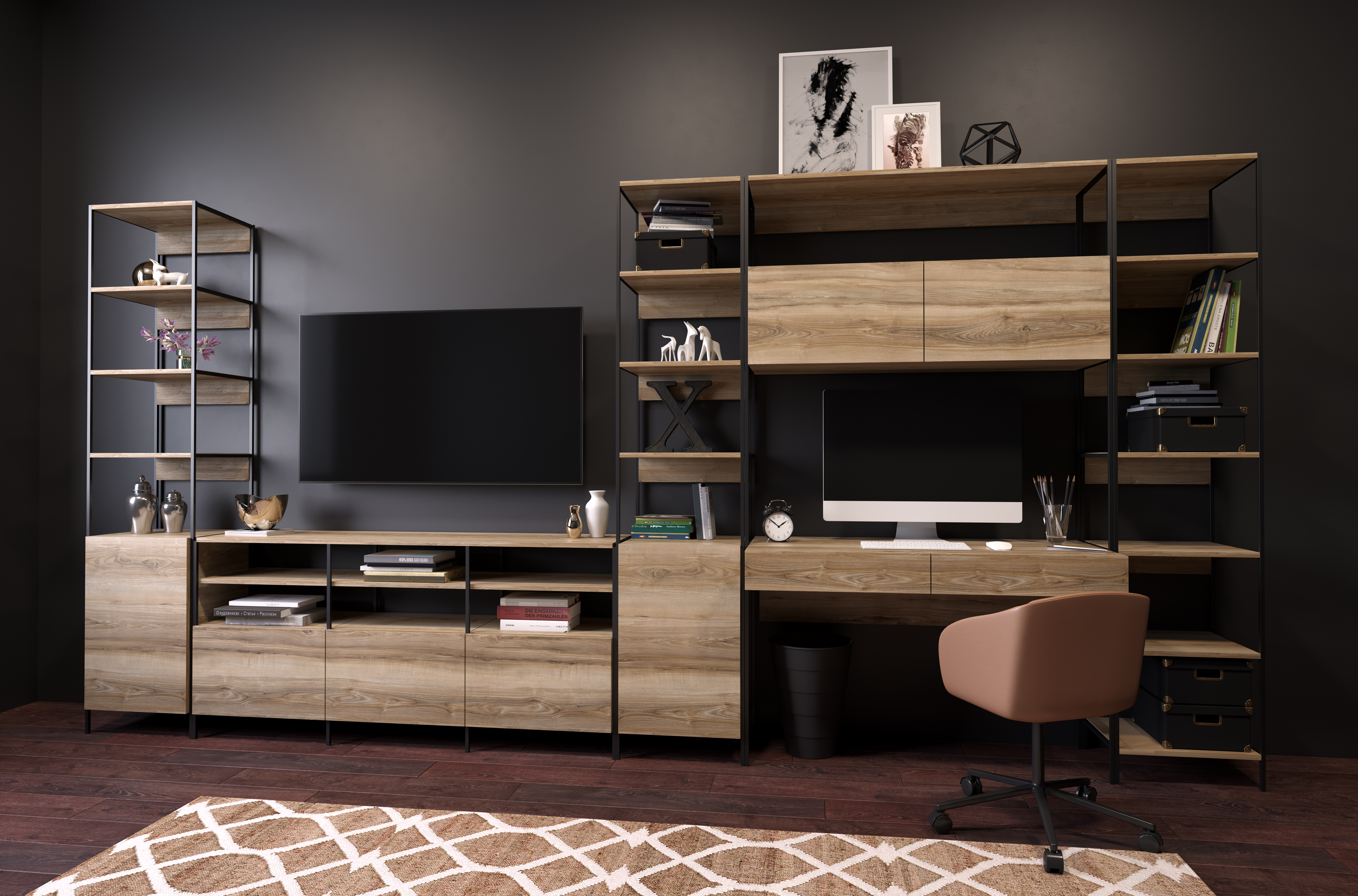 Visualizations for a catalog of wooden furniture-5