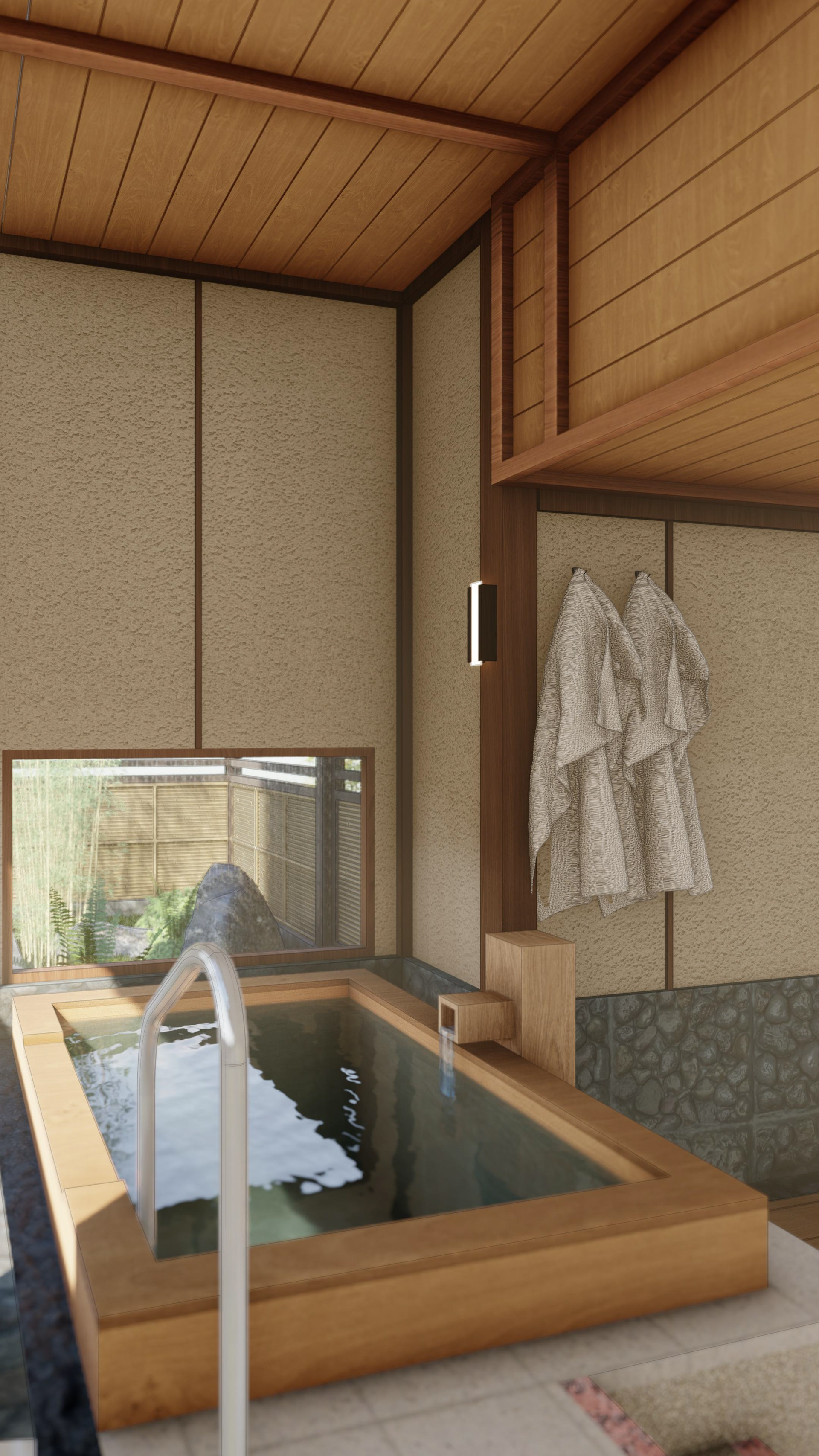 别墅 4F 温泉浴场设计丨越南胡志明市丨SGL Studio 团队-15