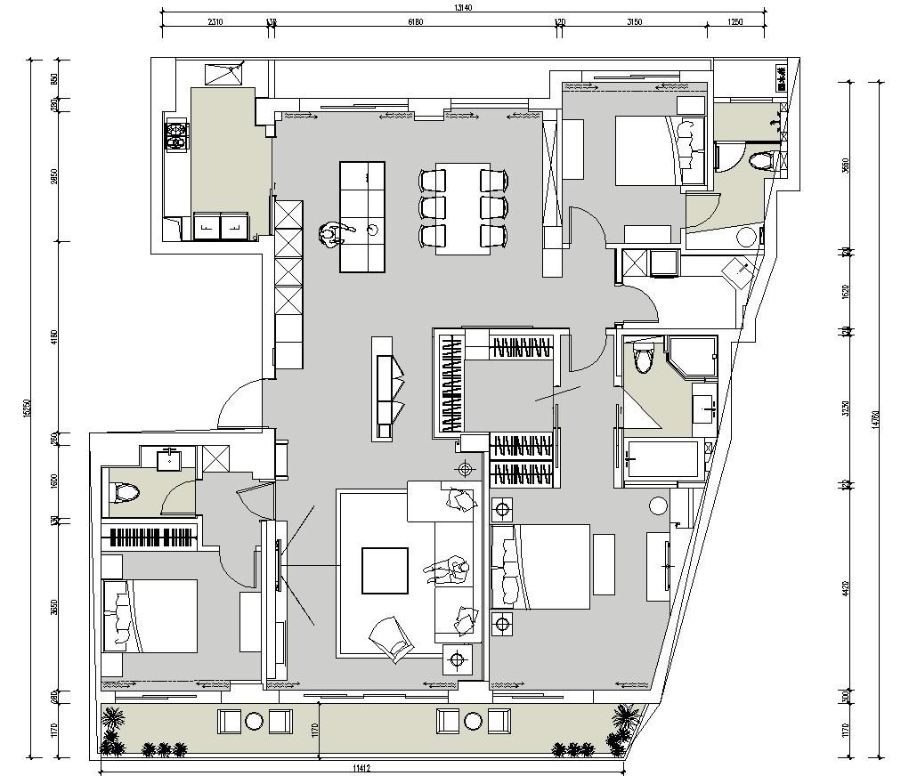 温暖质感海风空间设计-3