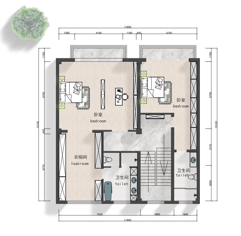 汊河别墅新潮东方 中式风格丨中国滁州丨山舍设计-76