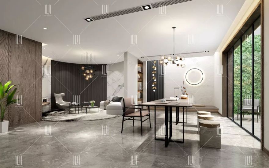 南岸花城现代别墅设计,简约而不简单-45