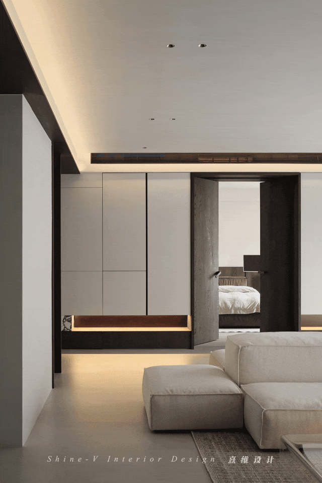 漫步云端 · 188㎡传统精装房爆改意式极简家丨中国南京丨熹维设计-30