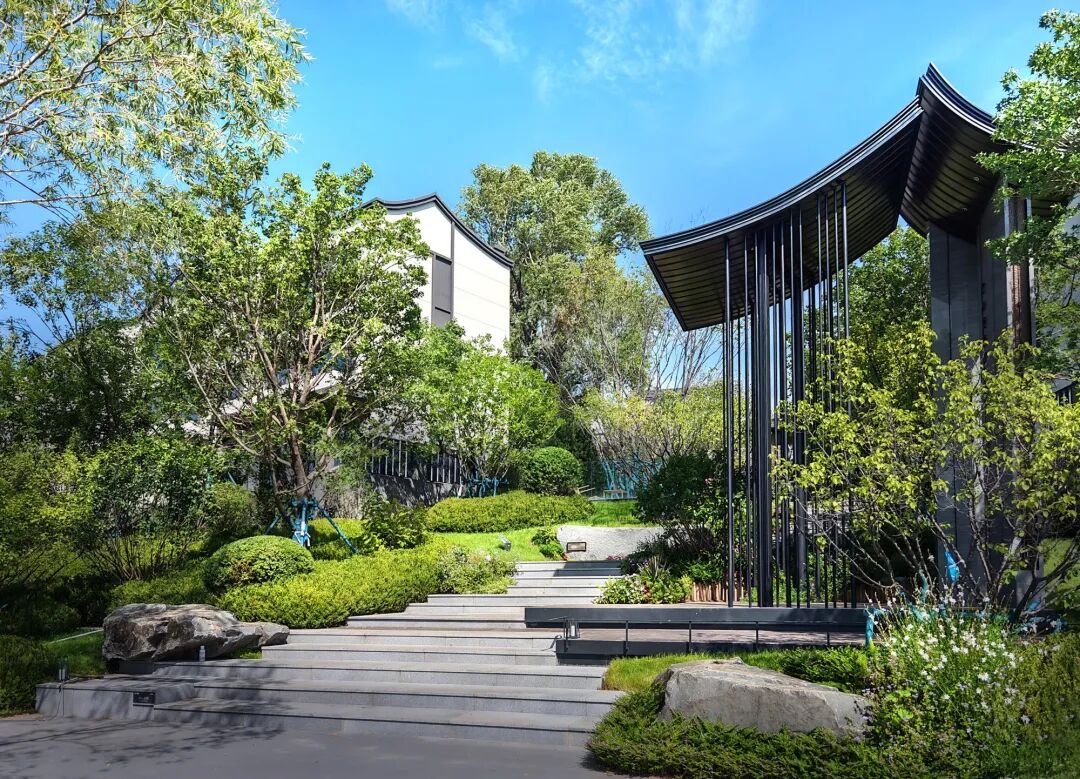 沈阳风景园林股份有限公司施工作品展I越秀·沈阳岄湖郡七期项目园建绿化工程-21