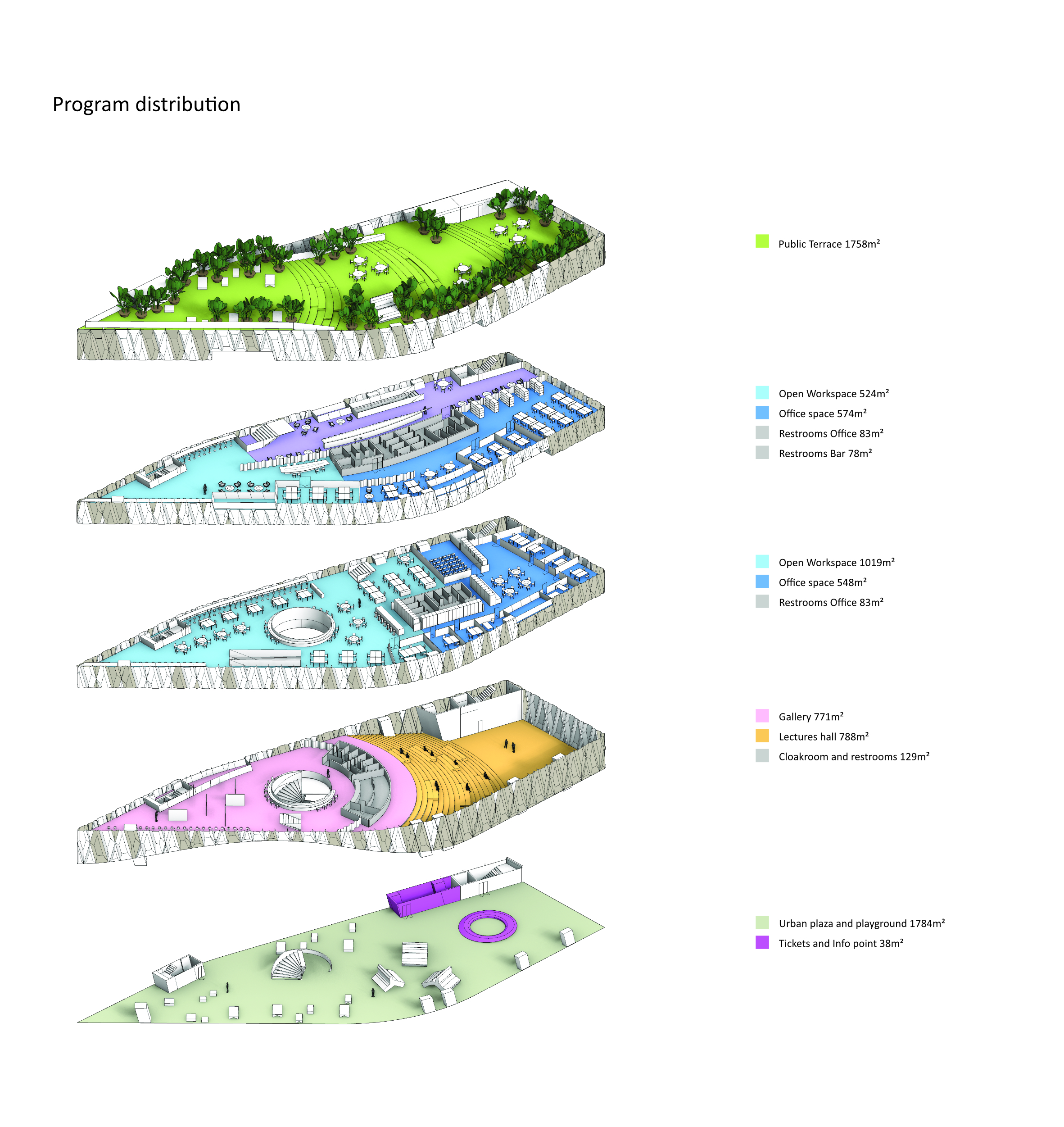漂浮立方体 | Layercake 建筑的多层次设计-23