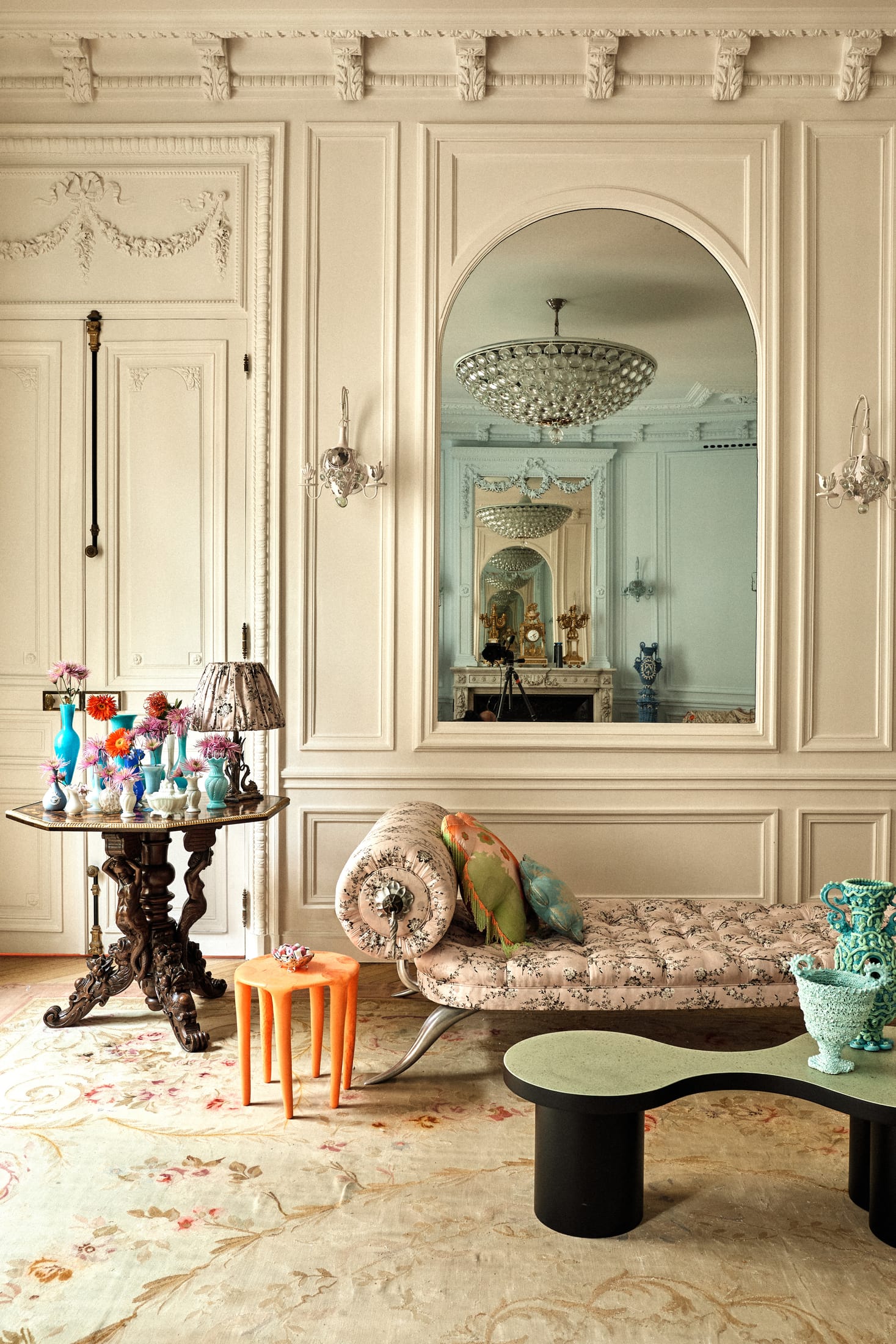 Uchronia对时尚设计师Eli Mizrahi巴黎公寓的改造丨法国巴黎-33