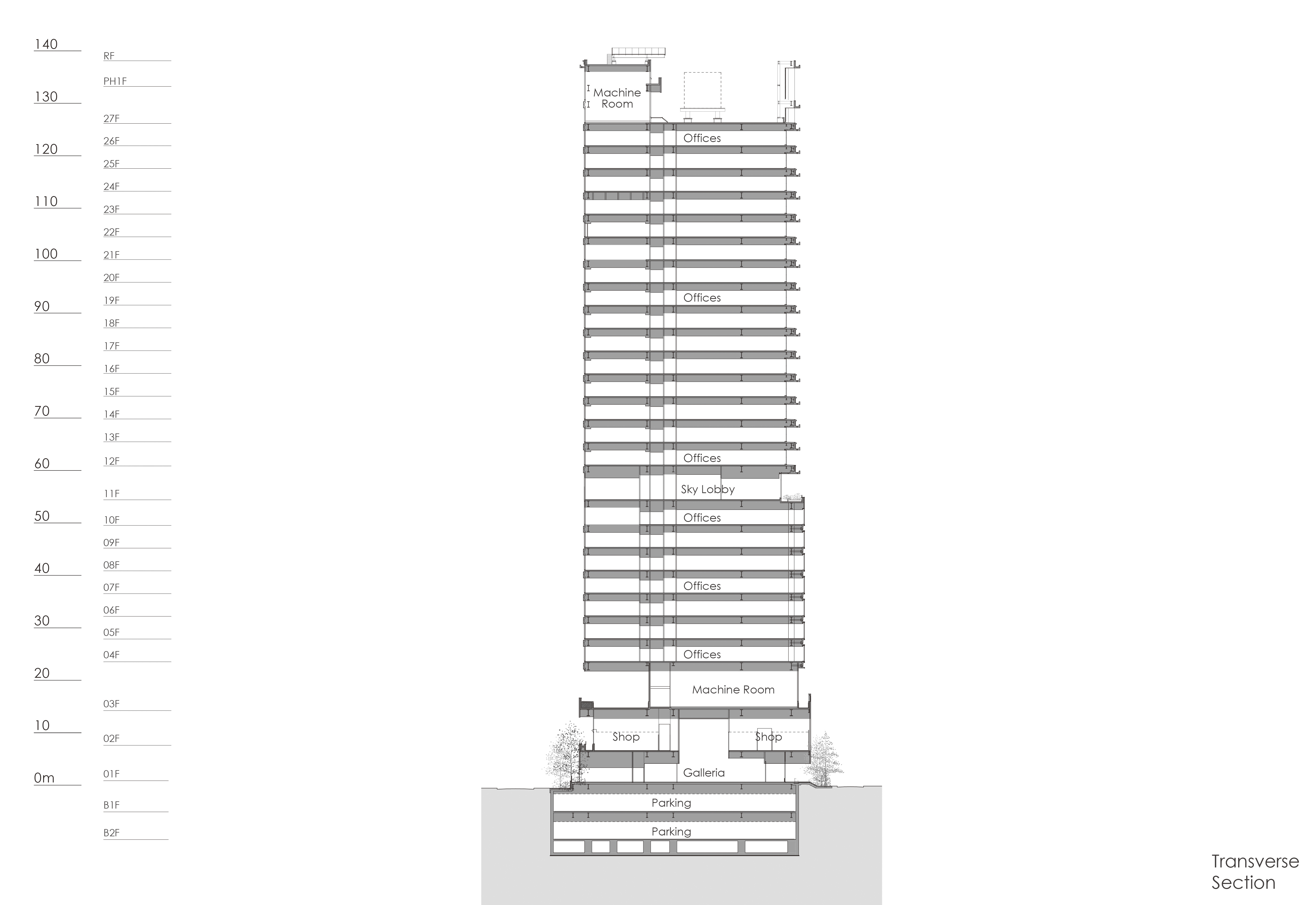 日建设计新作：层叠向上，日比谷FORT TOWER综合体-28