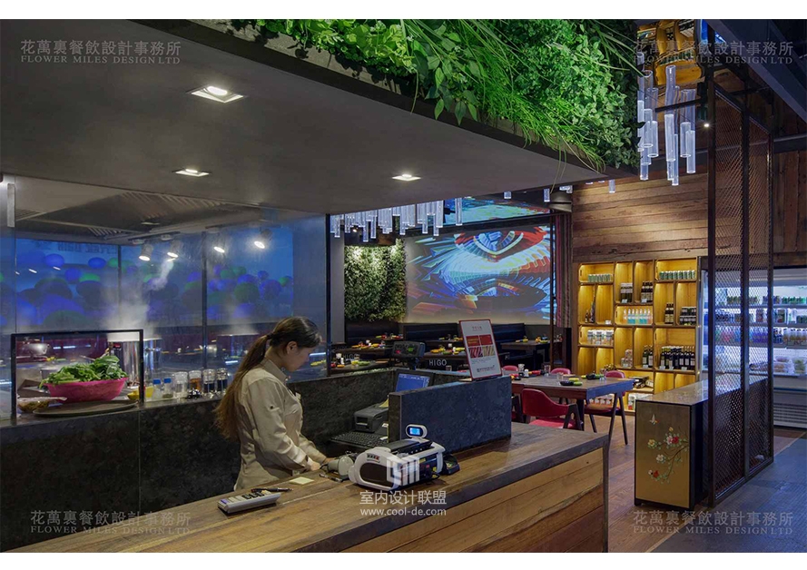 花万里设计| 惠州微超浪漫餐厅-0