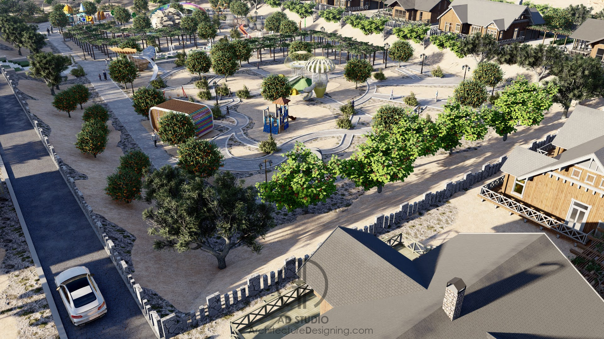 KSA 旅游中心建筑景观设计丨AD 工作室-13