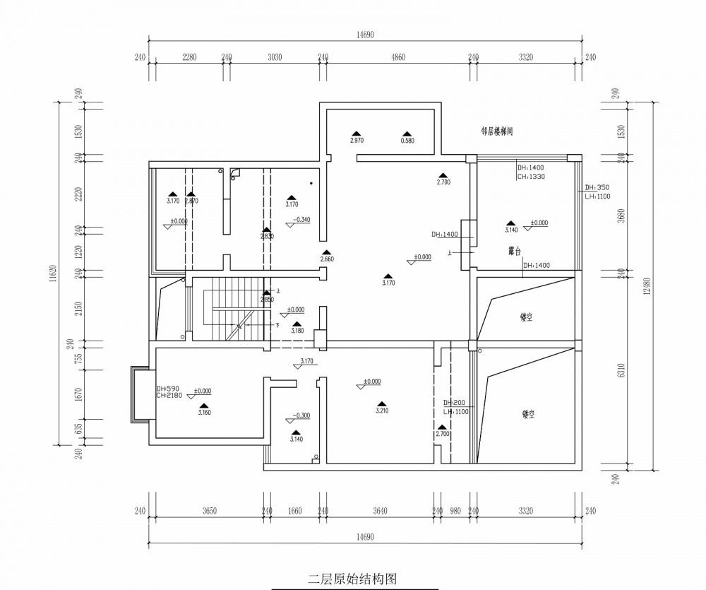 双层变两套,老房翻新裸奔式设计-0