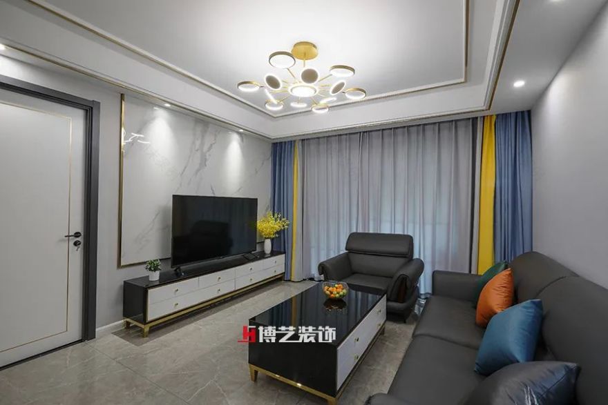 小宅变大家,平湖御龙湾现代简约设计-16