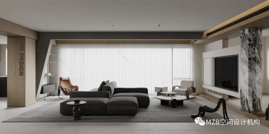 象山国际 · 现代极简,温馨融洽的家丨MZB 空间设计机构-23