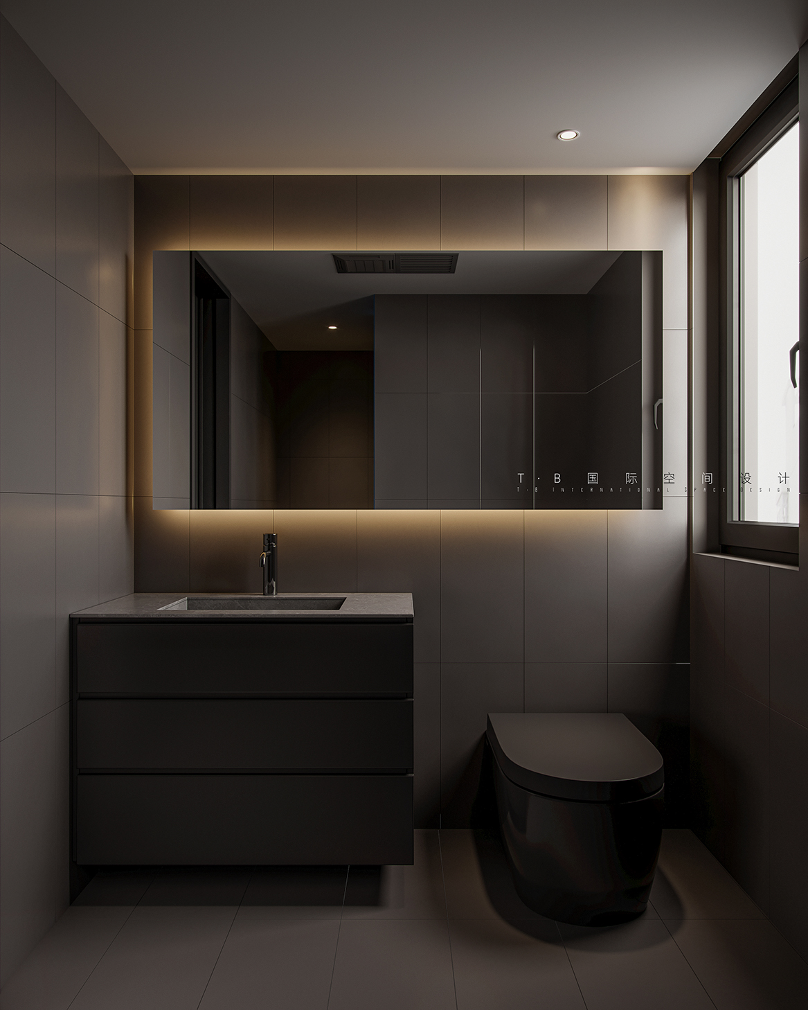 南通现代简约公寓设计丨中国南通丨T·B 国际空间设计-23