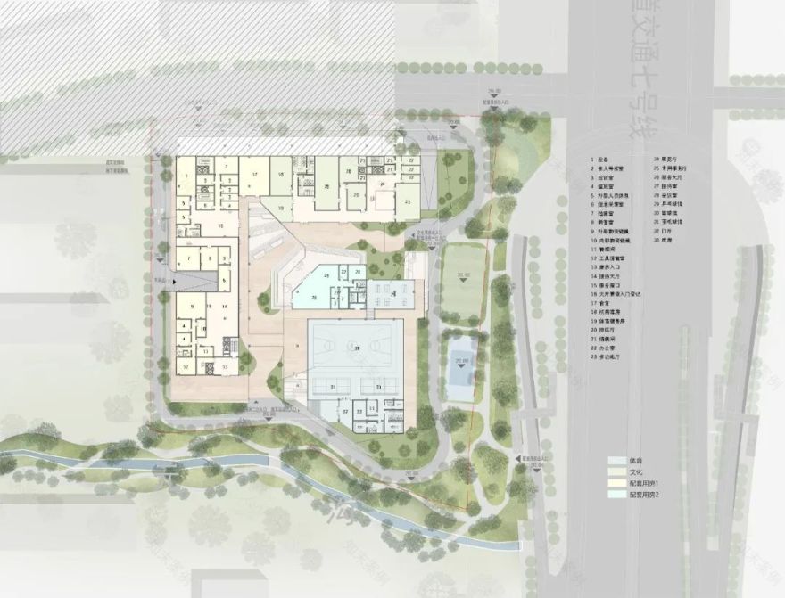 竞赛入围方案 | 疗愈之舟：西永社区卫生服务中心及养老中心 / gad、Itten+Brechbühl AG-32