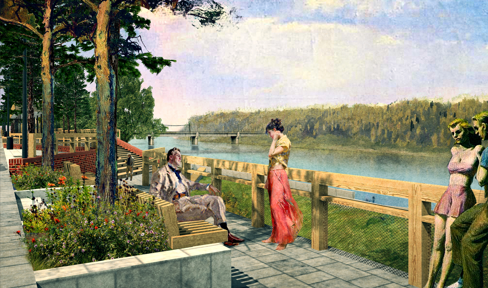 花园城市发展的千平米庭院设计-21