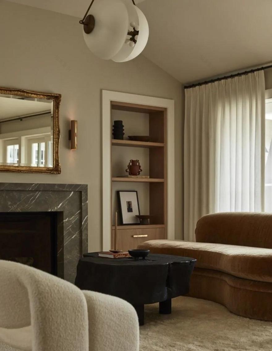 Tiburon 经典大宅翻新丨美国加利福尼亚丨Lauren Nelson Design-2