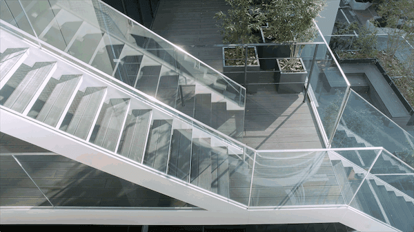 东京 ESCALIER 五番町办公楼 | 绿色阳台与城市景观相融-41