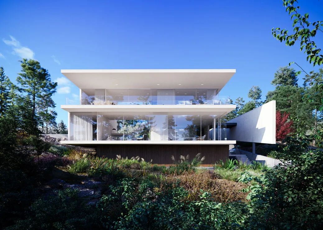 温哥华自然极简度假别墅丨美国丨Alterativ Design Lab-3