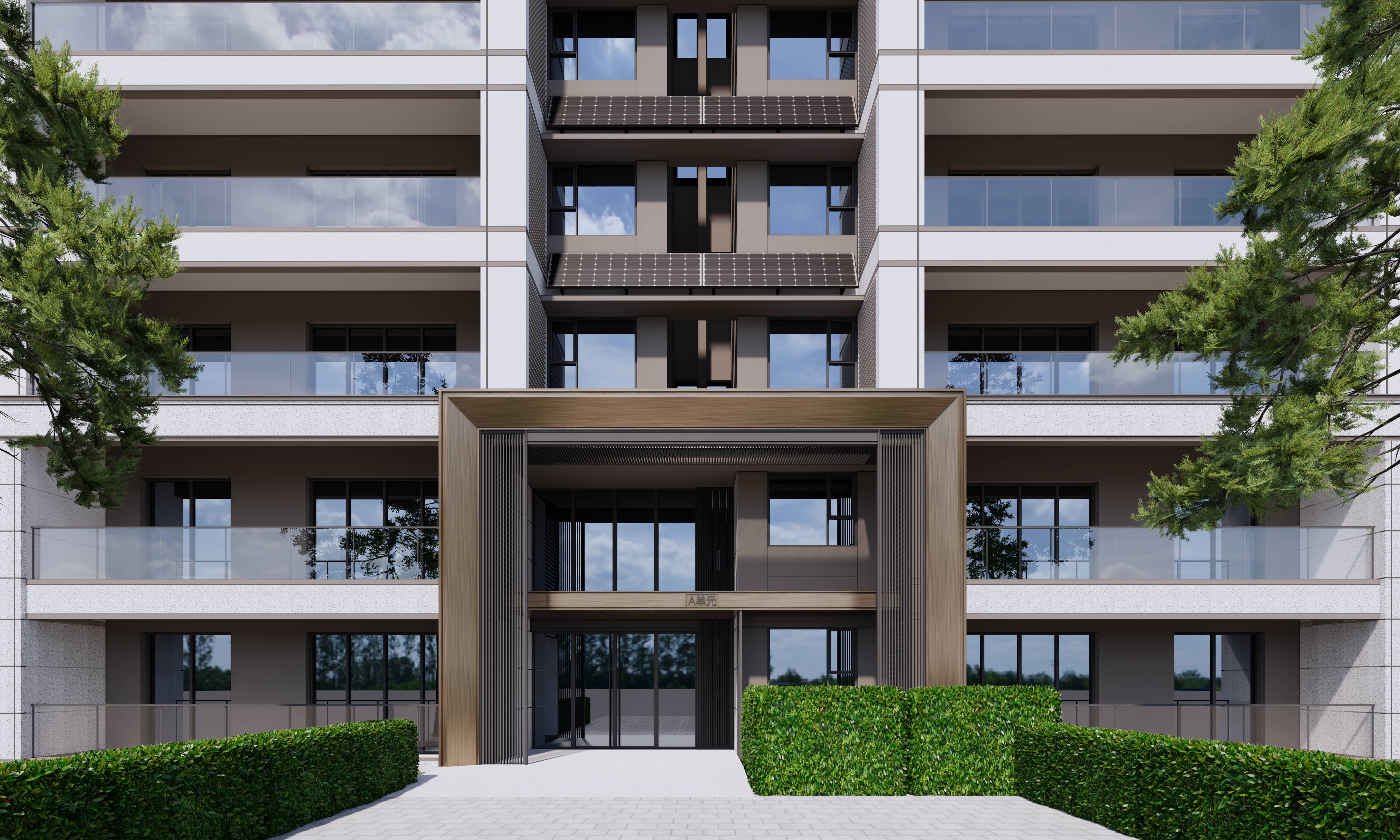 建筑设计-展示中心&住宅-6