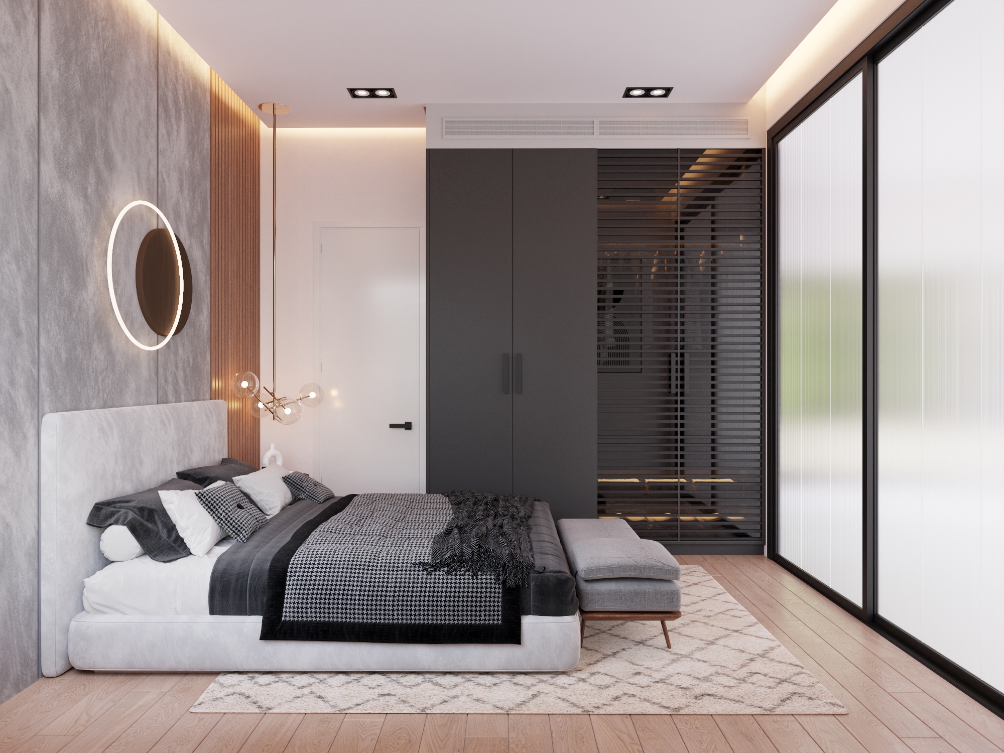 HO TRAM VILLAS 卧室及卫生间设计丨Hao Vo 和 Hoang Nguyen-4