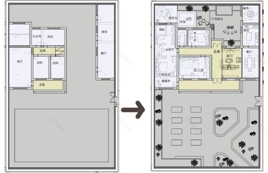 63团八家民宿如何改建历新设计作品/空间设计-10