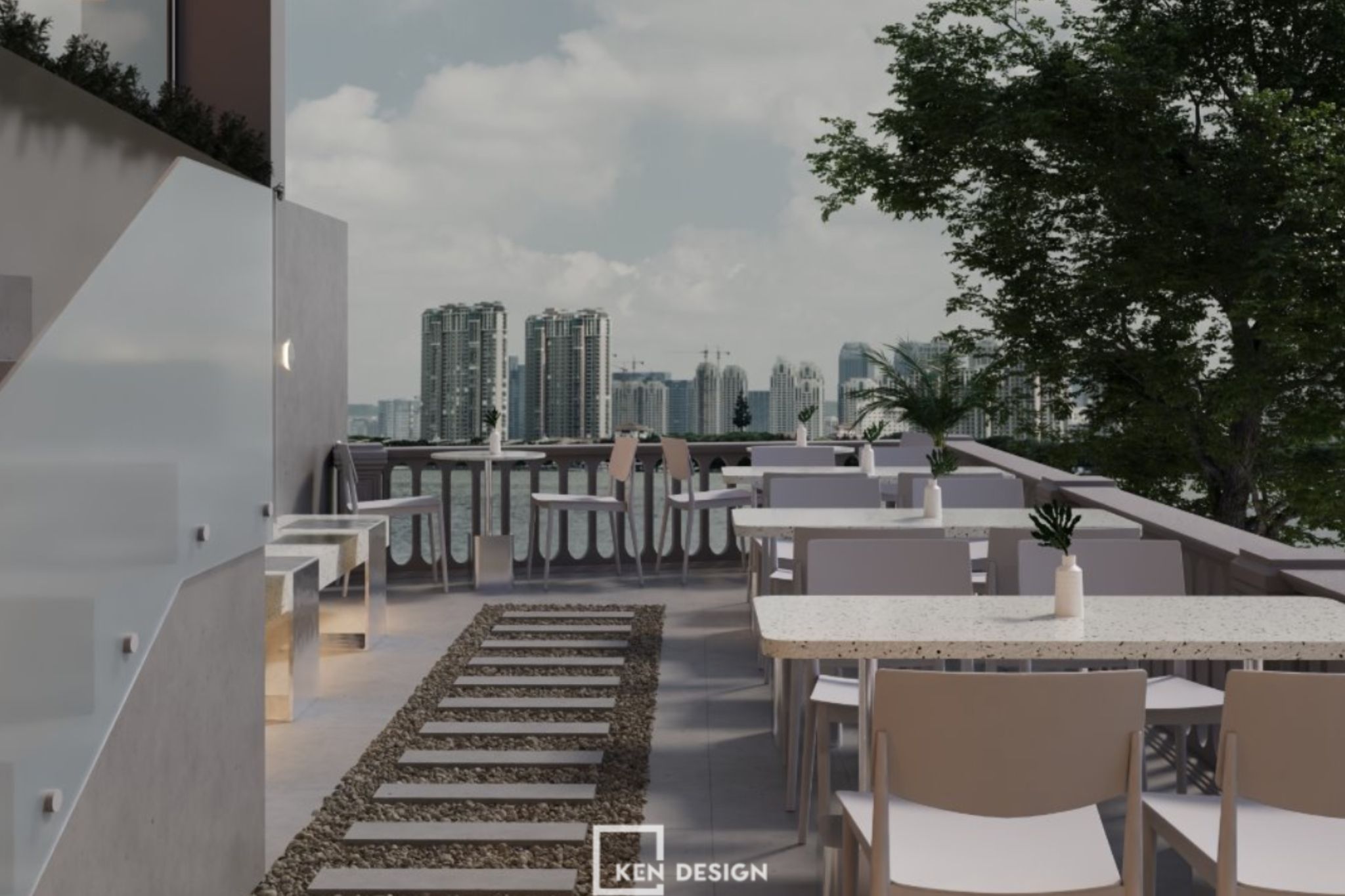 Lacati Cafe咖啡店设计丨越南河内丨KenDesign-48