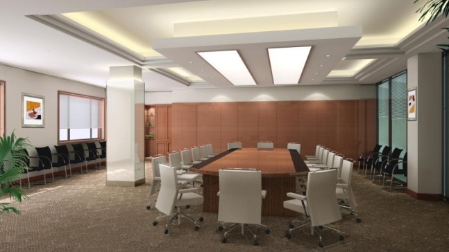 办公空间装修图（含效果）-2