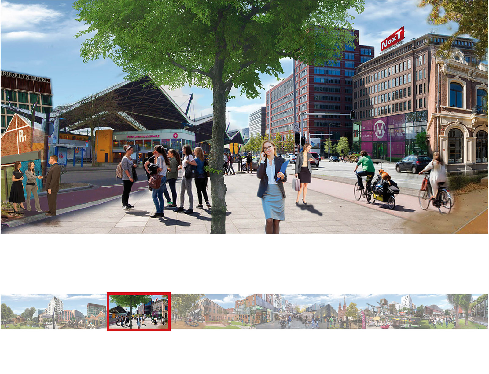 Tilburg经济空间愿景规划丨NetherlandsTilburg丨Urhahn,Rebel,SpringCo-7