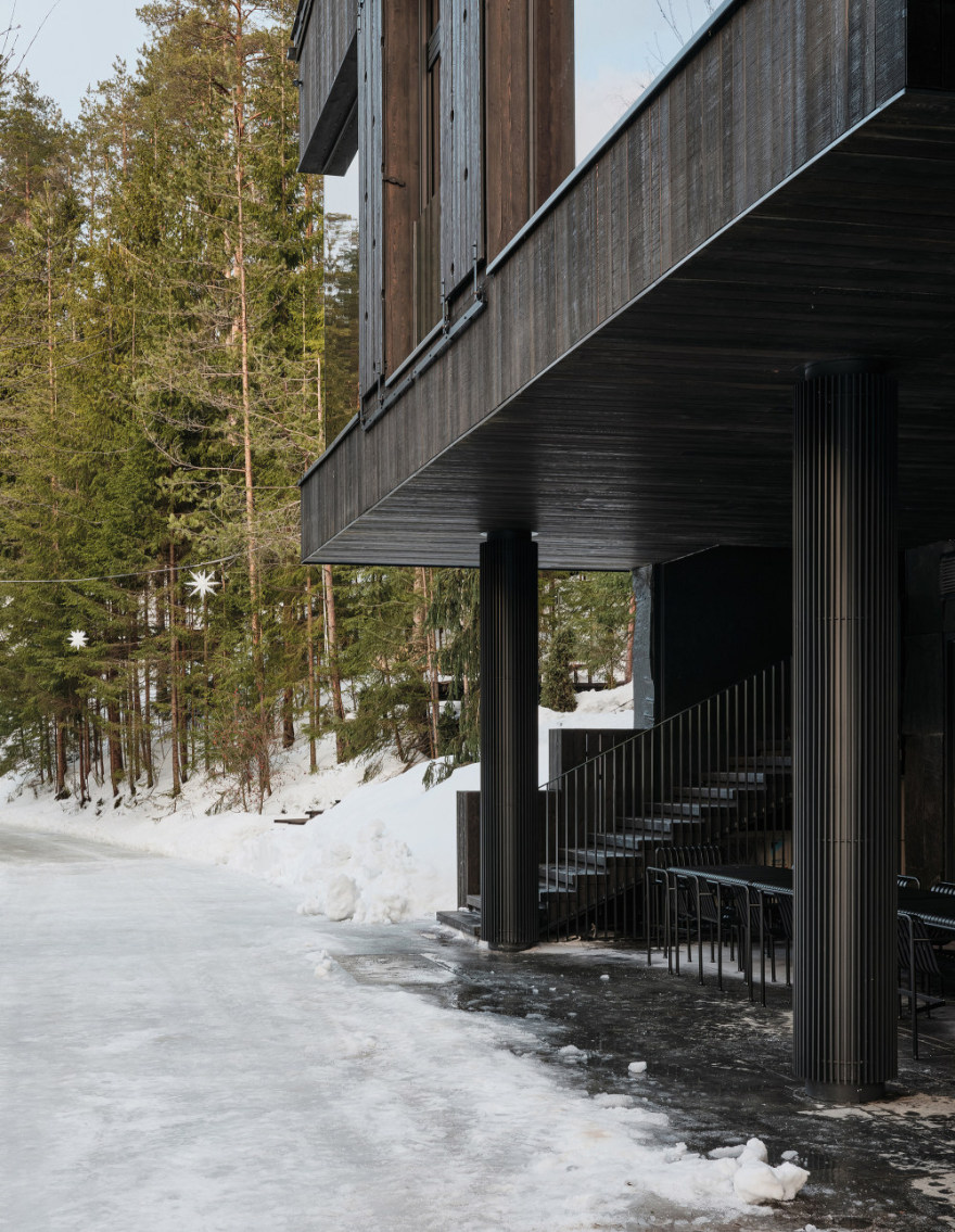 俄罗斯 Hill House 度假别墅丨Horomystudio-24