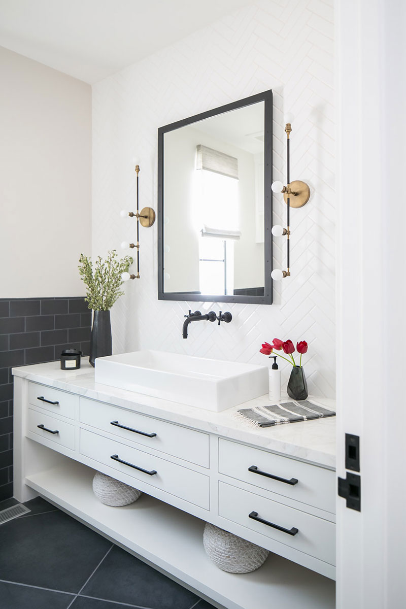 洛杉矶工业风家居，和谐黑白配-11