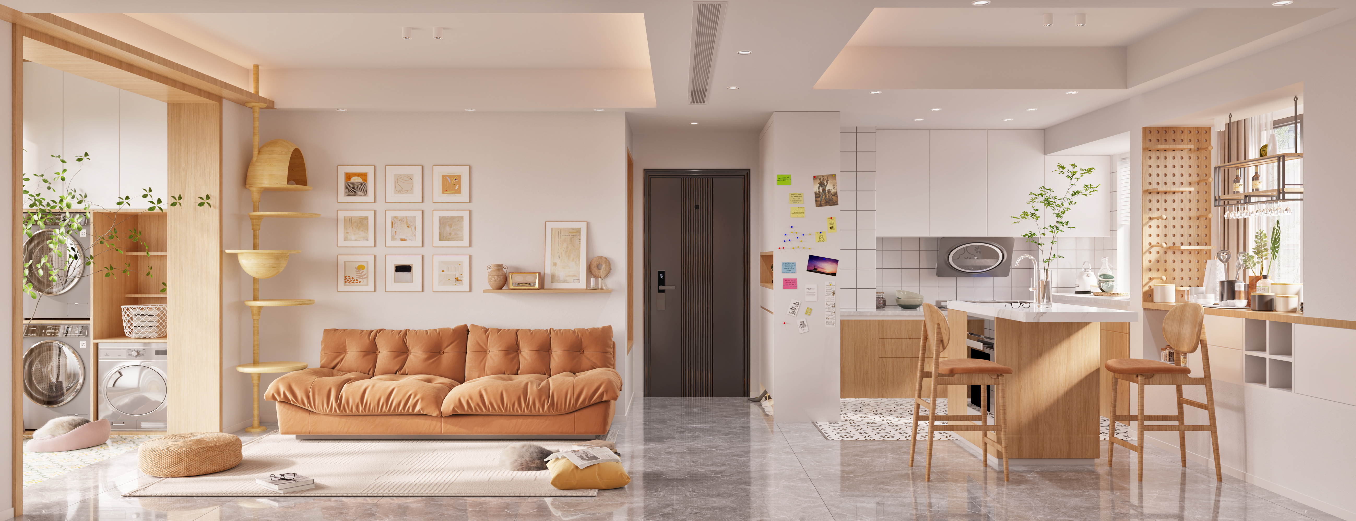 深圳如愿设计：89㎡御景嘉园日式，拒绝“过度装修”-3