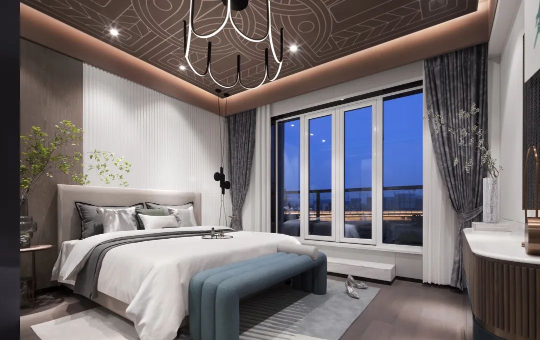 岳蒙设计 | 泰山院子样板间,一山一世界,一院一人生-38