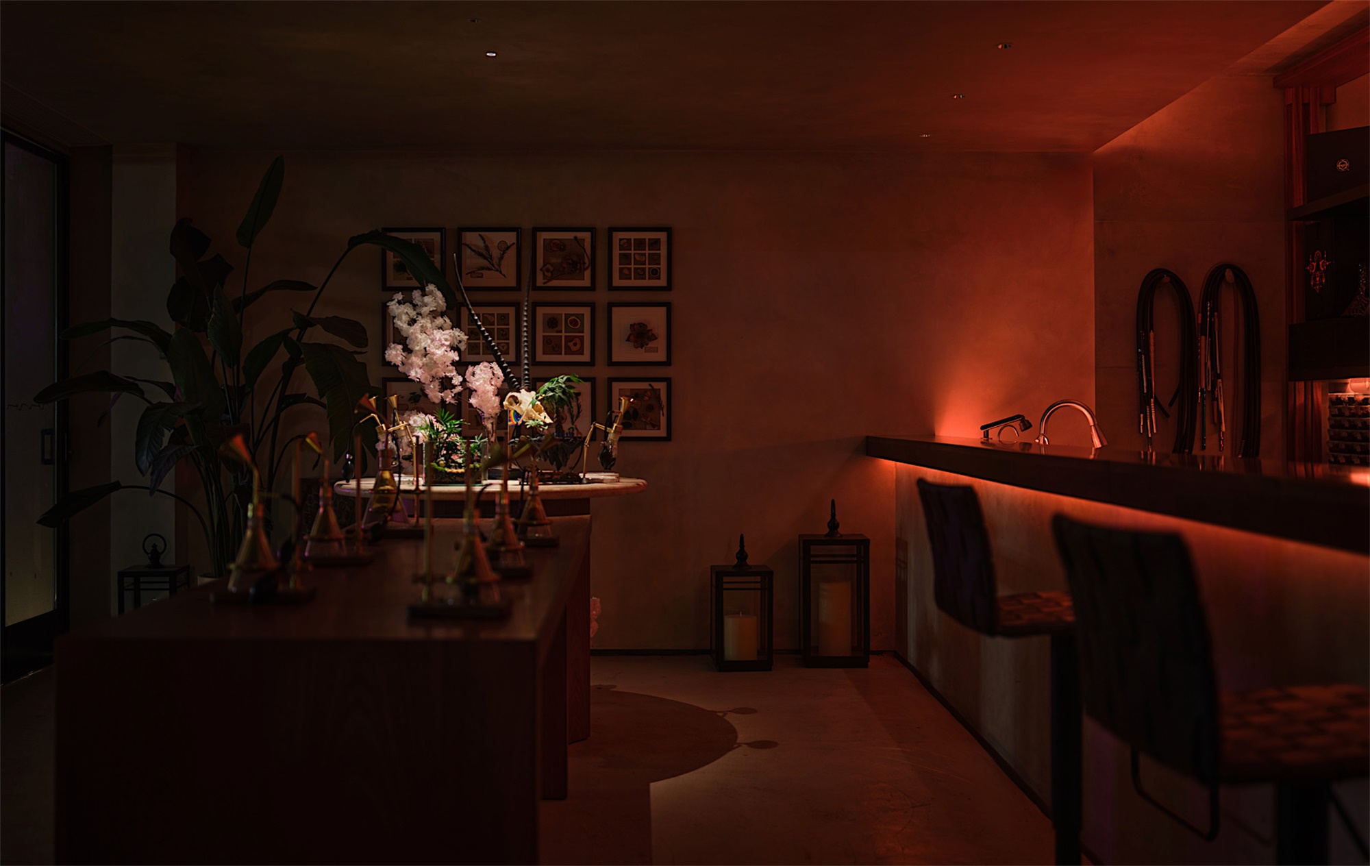 呼呼 HuHu ShiSha Bar丨中国武汉丨YaoDesign耀设计,JISO极所设计,Glowho光河照明设计-114