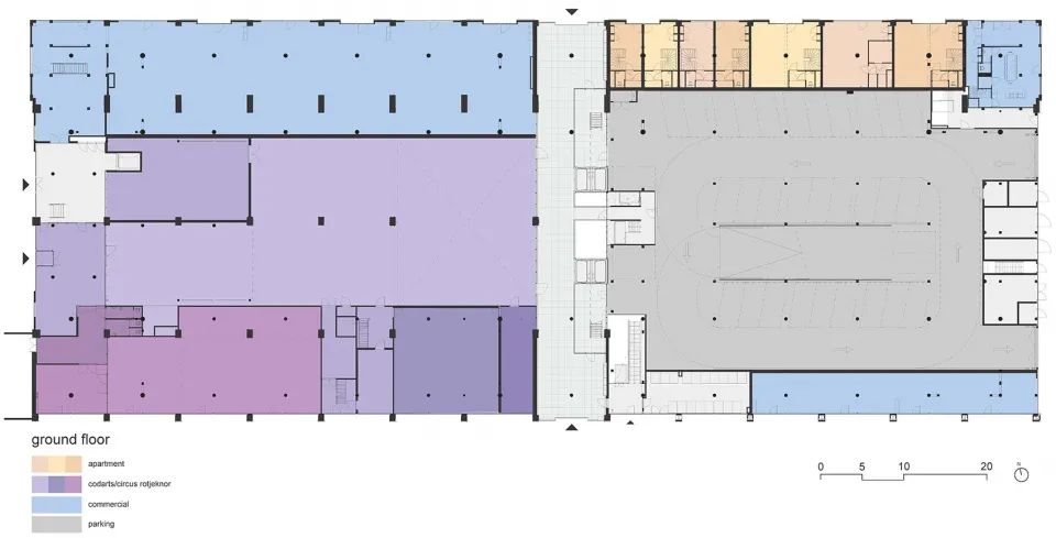 鹿特丹 Fenix I 综合体 | 历史与现代的融合-84