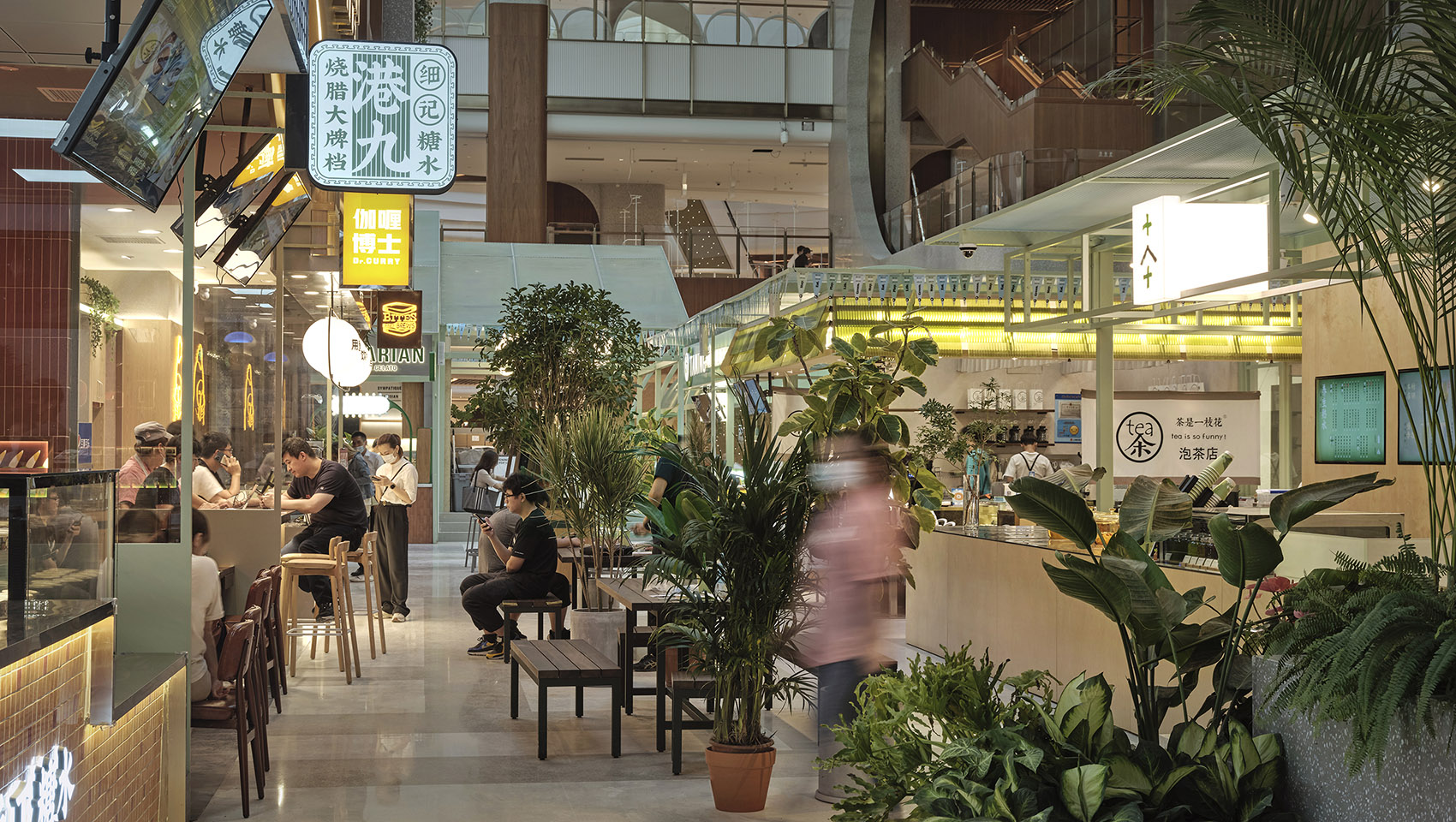 瑞虹新城太阳宫 FOODIE SOCIAL 2·0 南里食集丨中国上海丨nota 建筑设计工作室-46