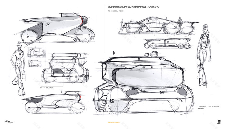 未来旅行新概念——SEAT NOMADER-9