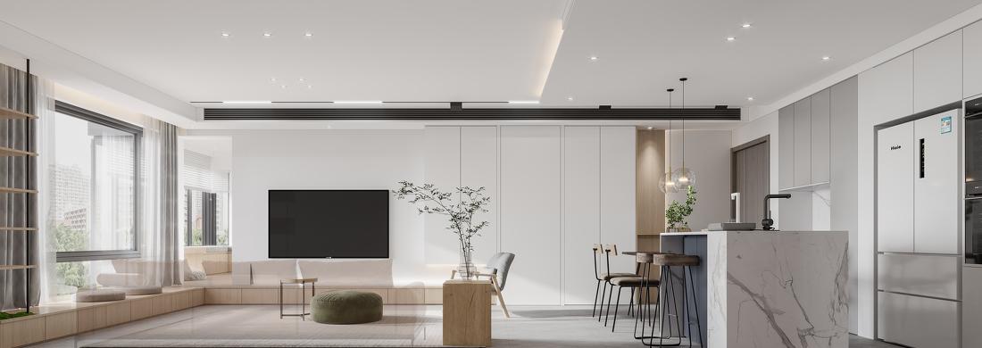 【旧房新装】罗湖百仕达东郡杨宅-1